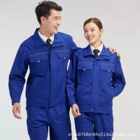 定制加厚棉工作服劳保服电焊工作服套装男防烫汽修车间工厂劳保服
